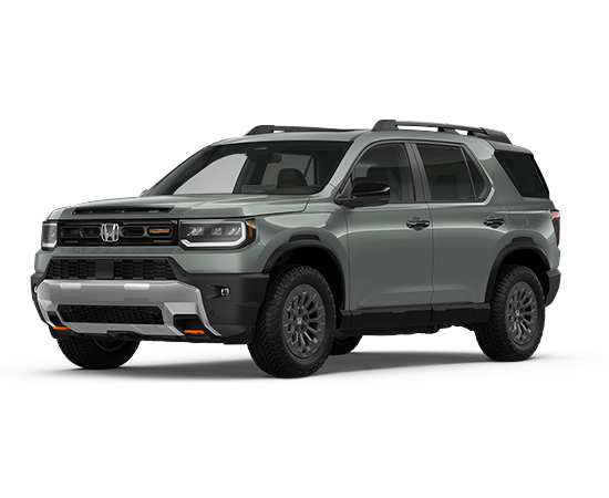 2026 Honda Passport TrailSport in Ash Green Metallic — front three-quarter view